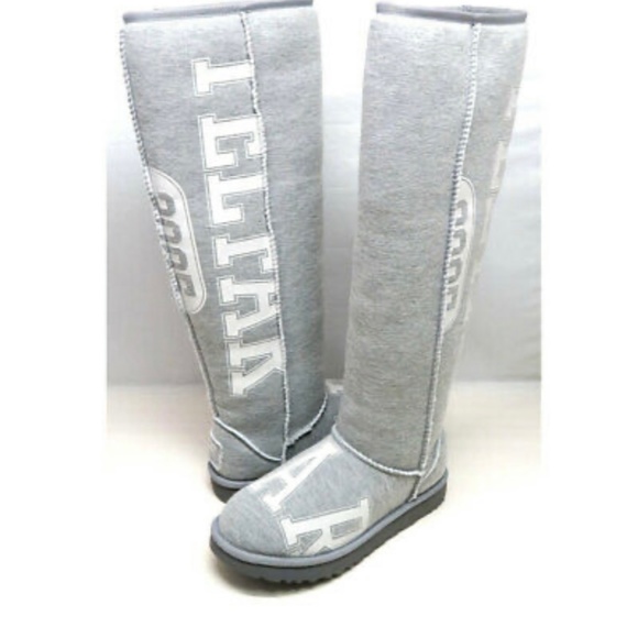 Telfar x UGG Tall Fleece Heather Grey - Picture 4 of 6